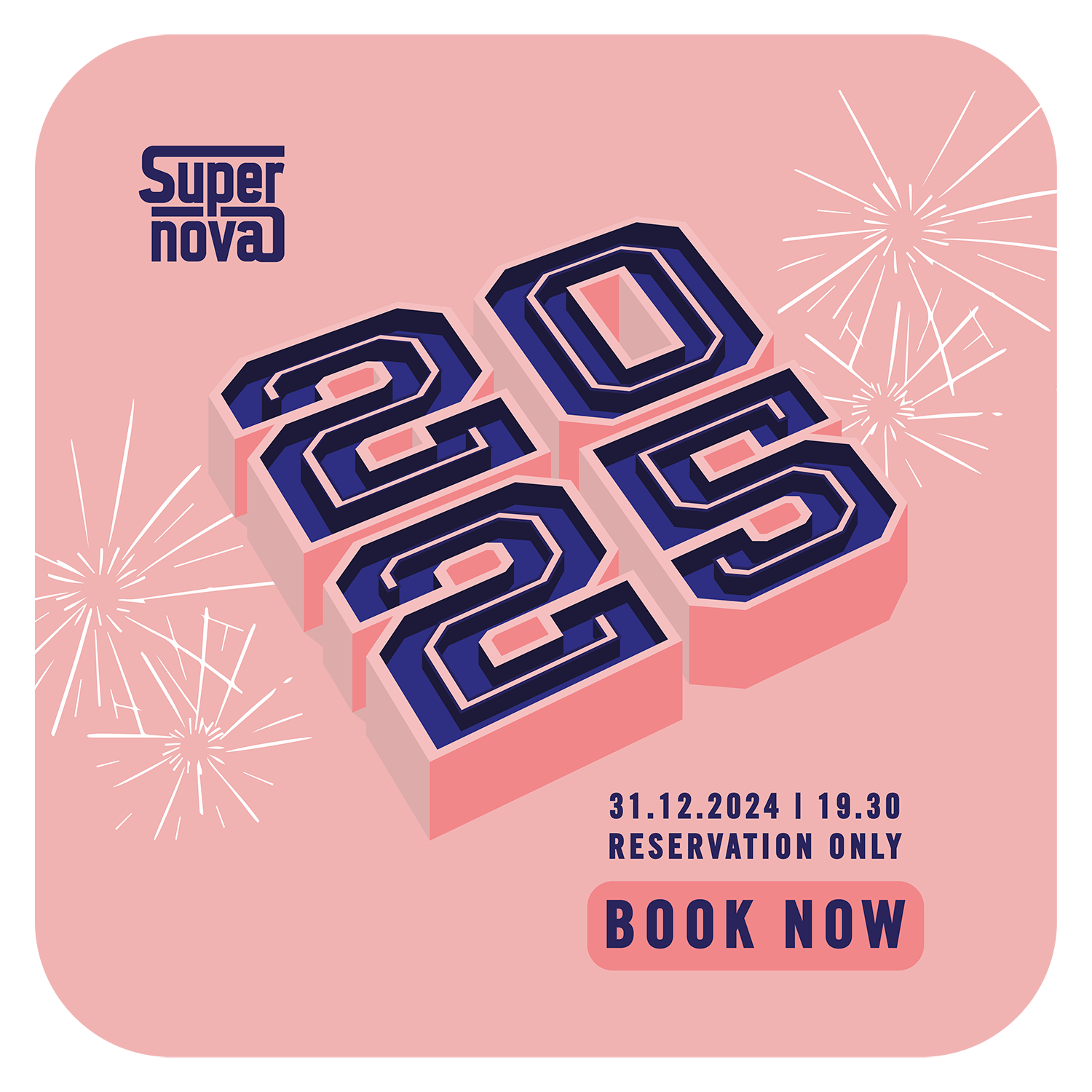 Supernova Silvester Menü 2025 - Book now